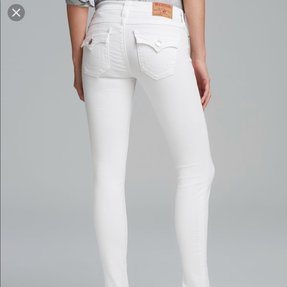 True Religion Serena White Jeans